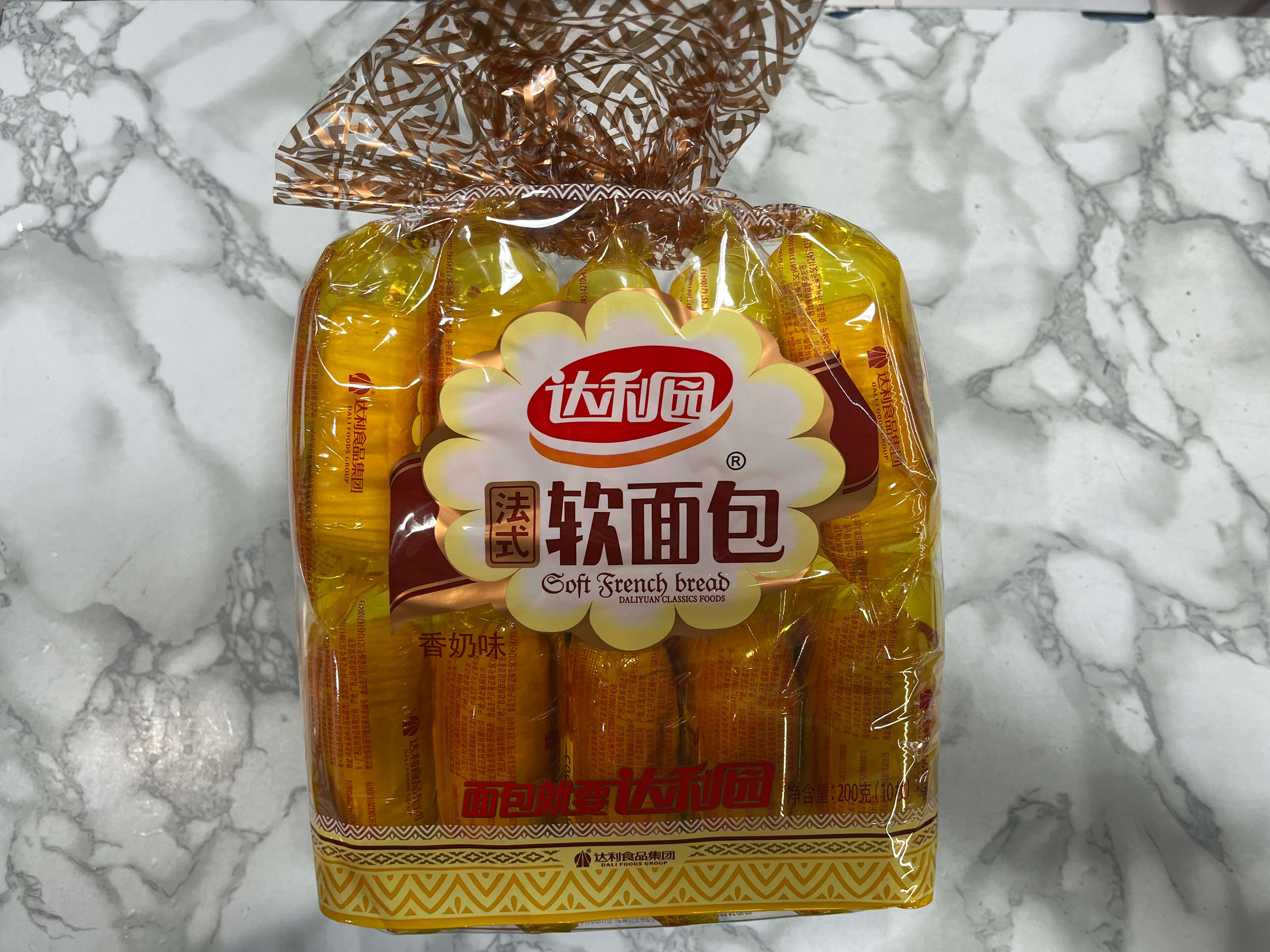 达利园法式软面包200g