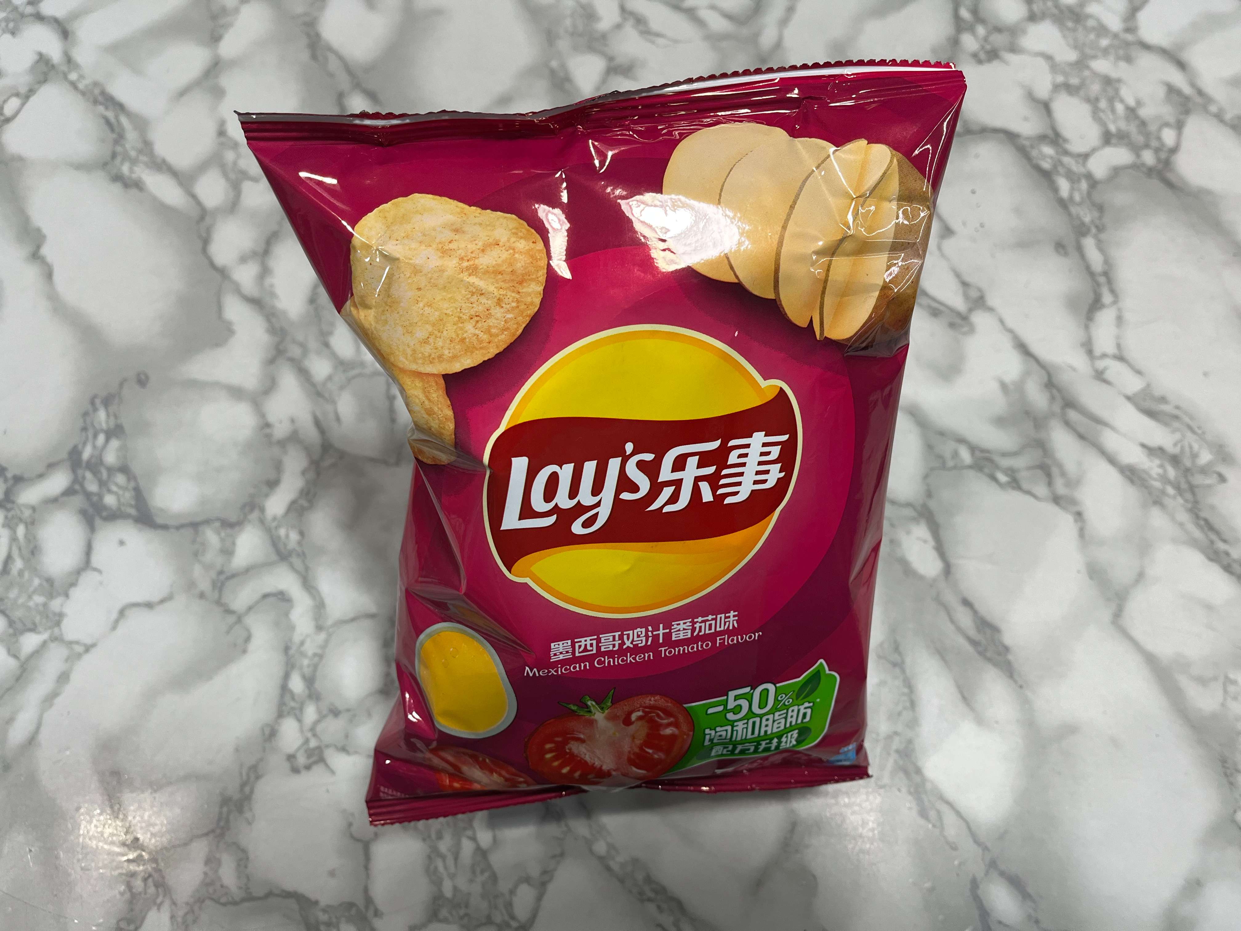 乐事墨西哥鸡汁番茄味薯片