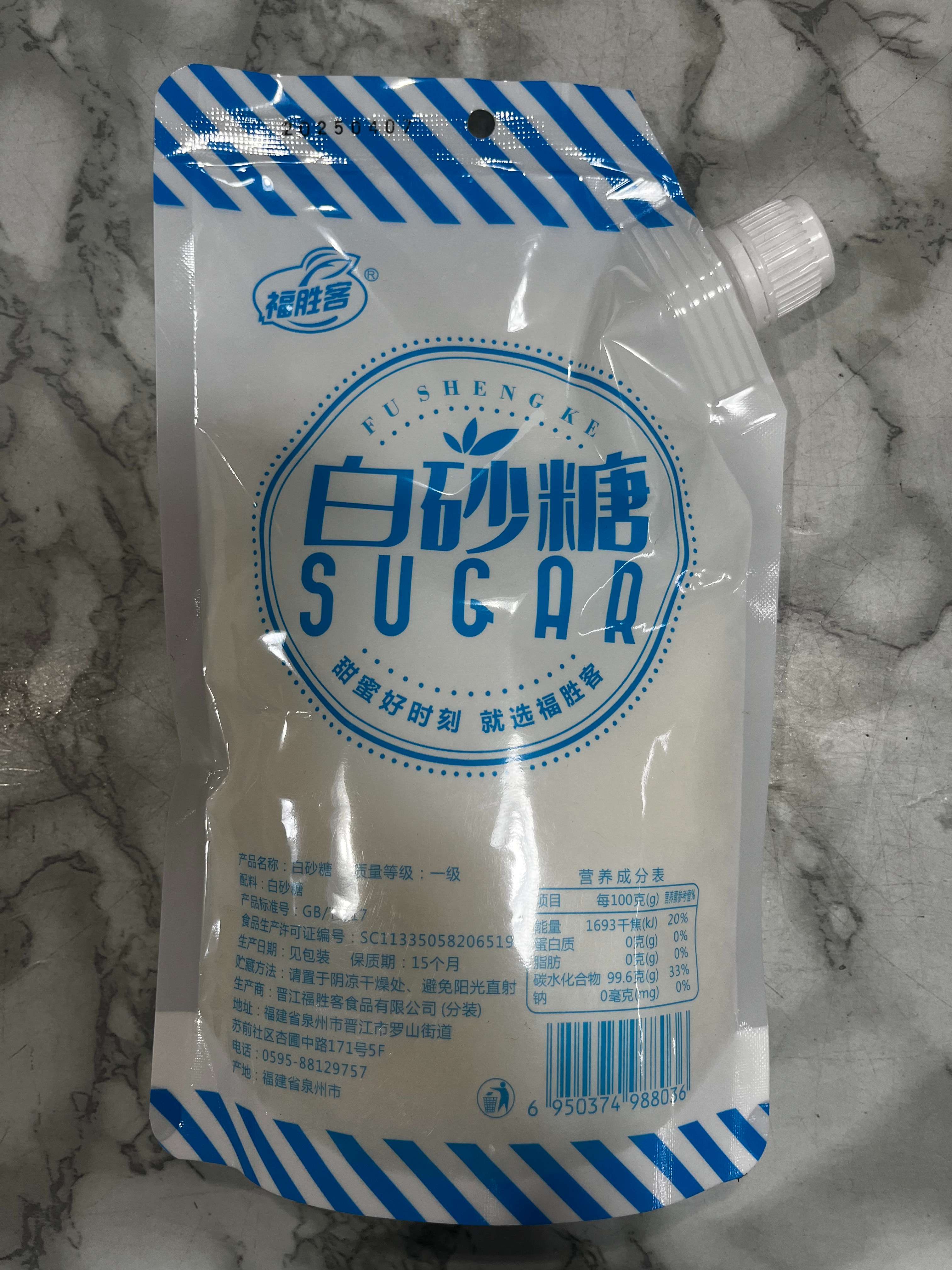福胜客白砂糖350g