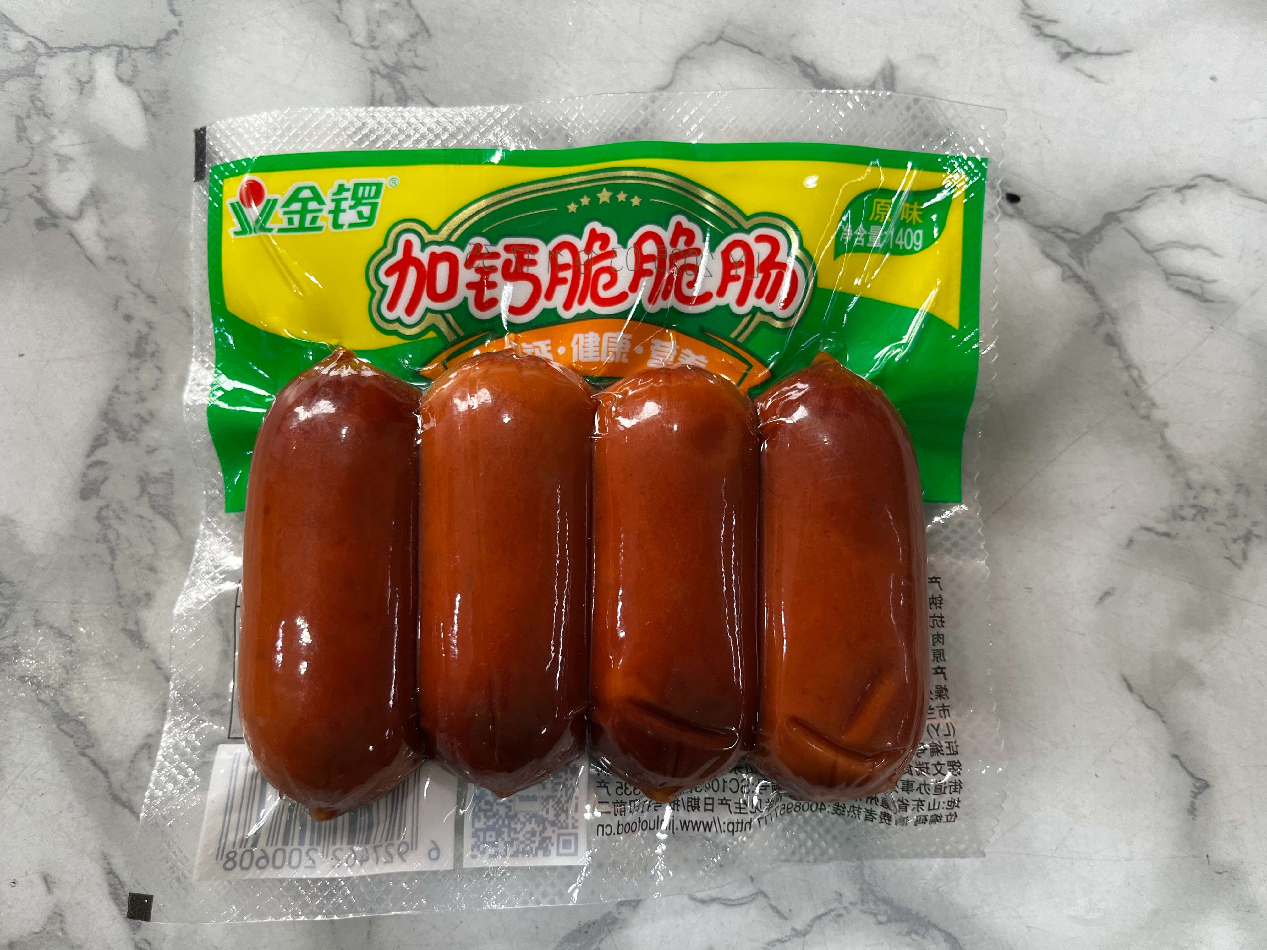 金锣加钙脆脆肠140g