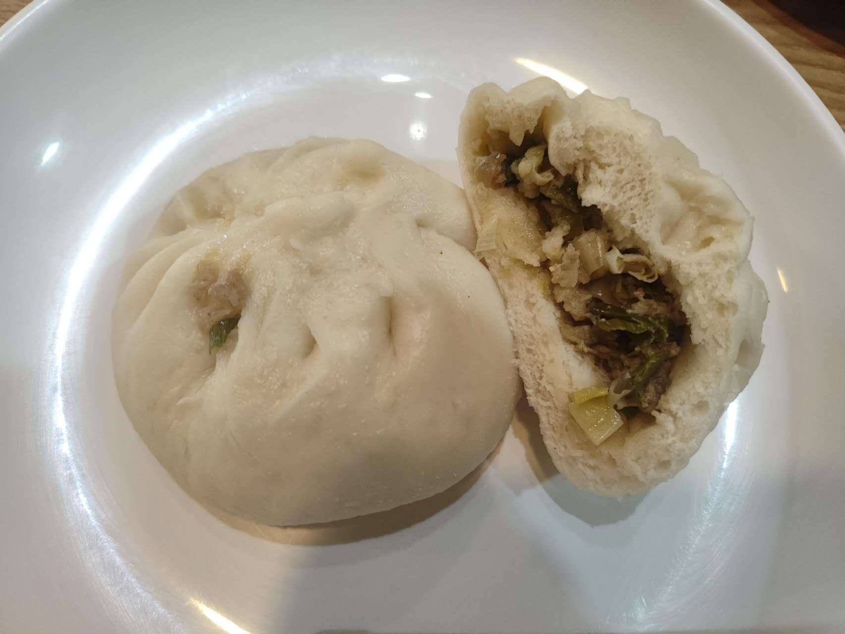 顺意纯手工猪肉大葱包2