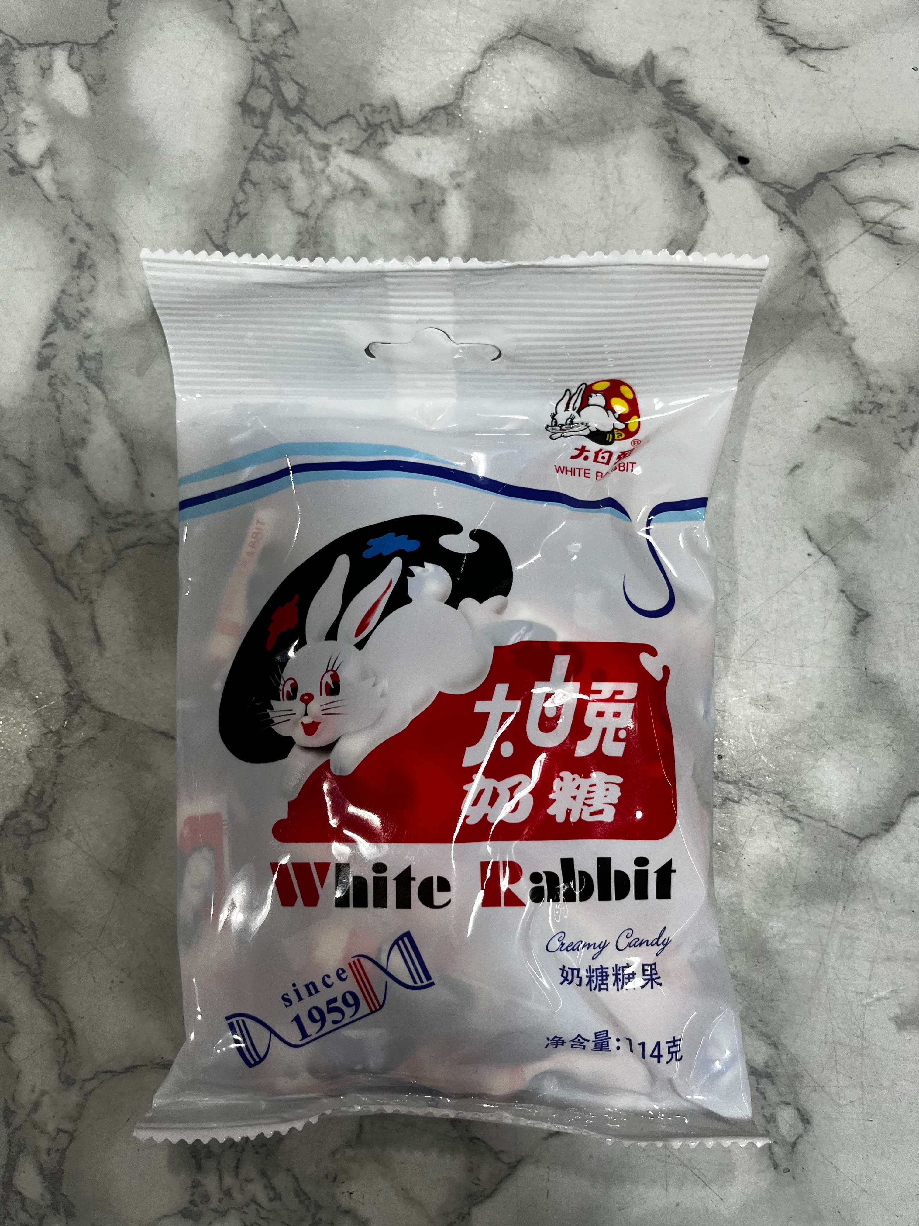 大白兔奶糖114g