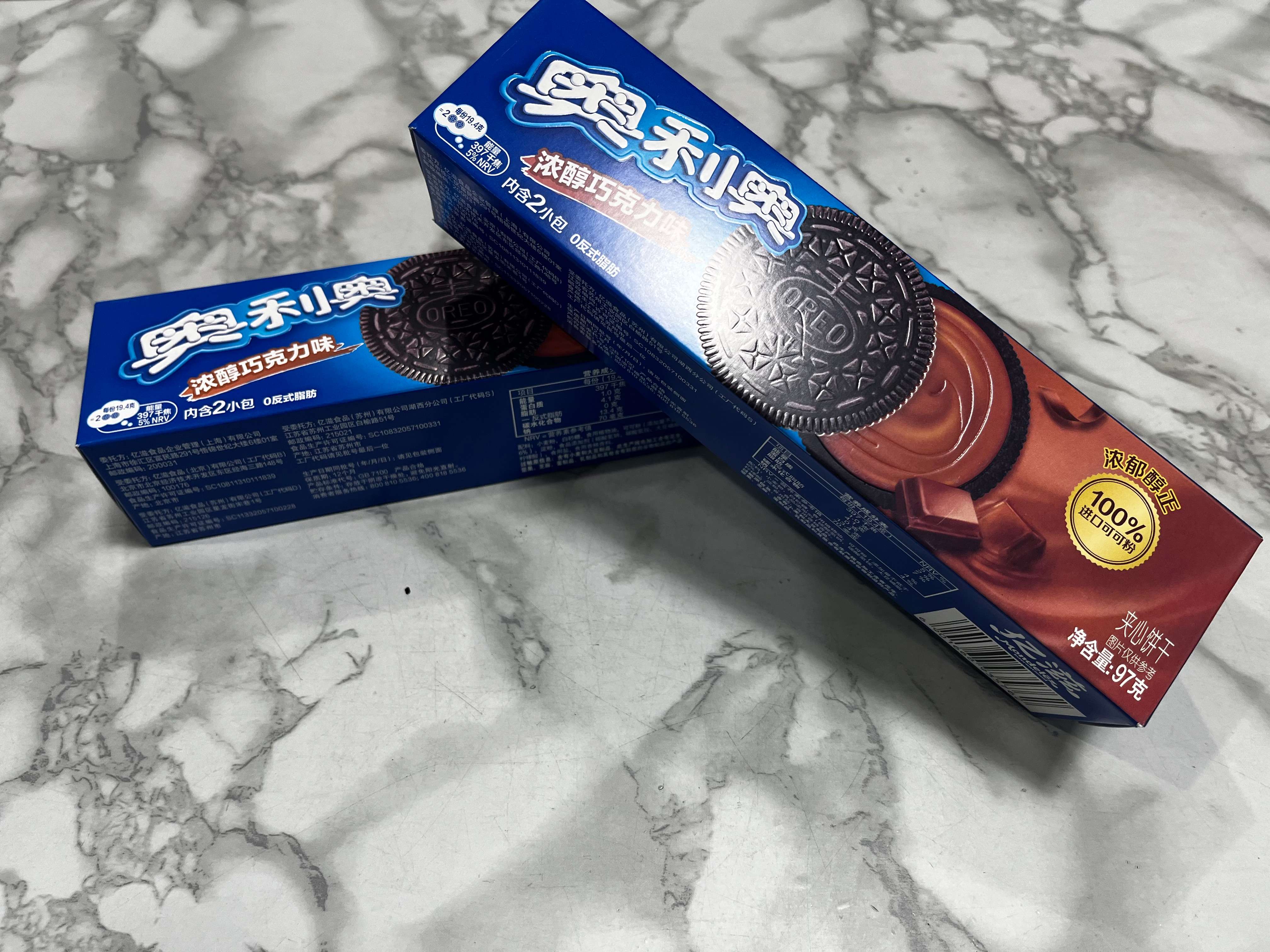 奥利奥特浓巧克力味97g