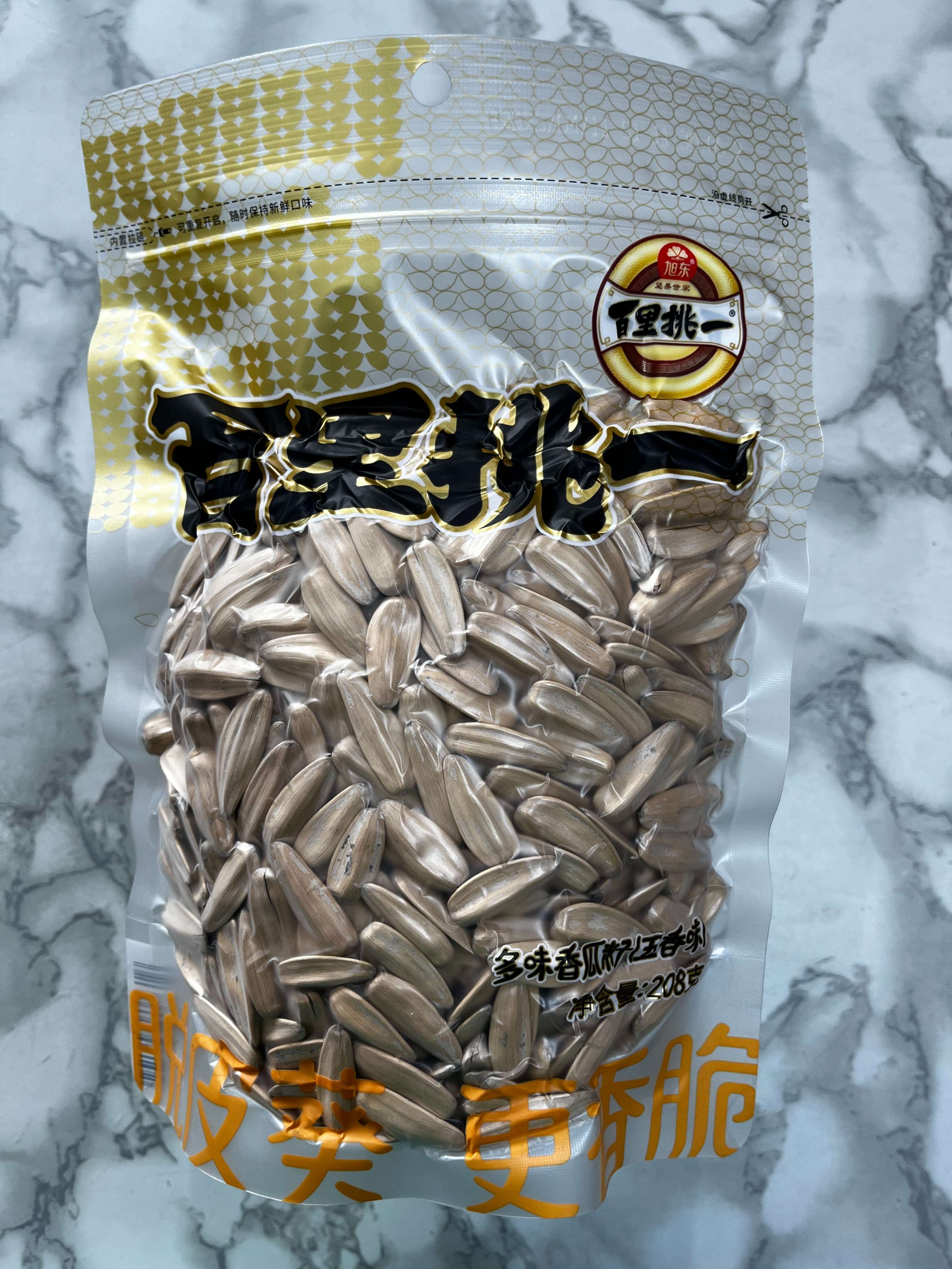 百里挑一五香味香瓜子208g