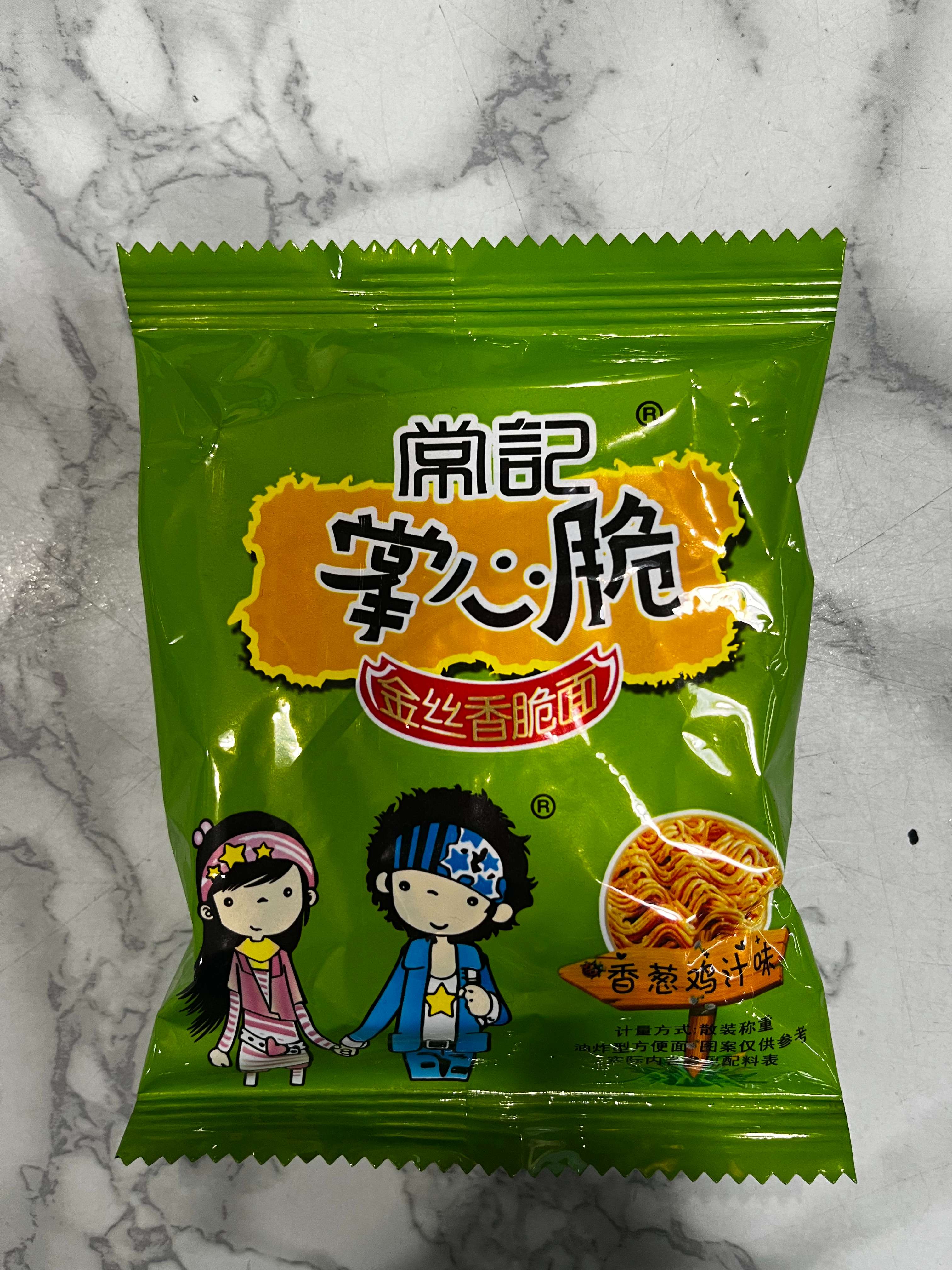 常记掌心脆香葱鸡汁味金丝香脆面100g
