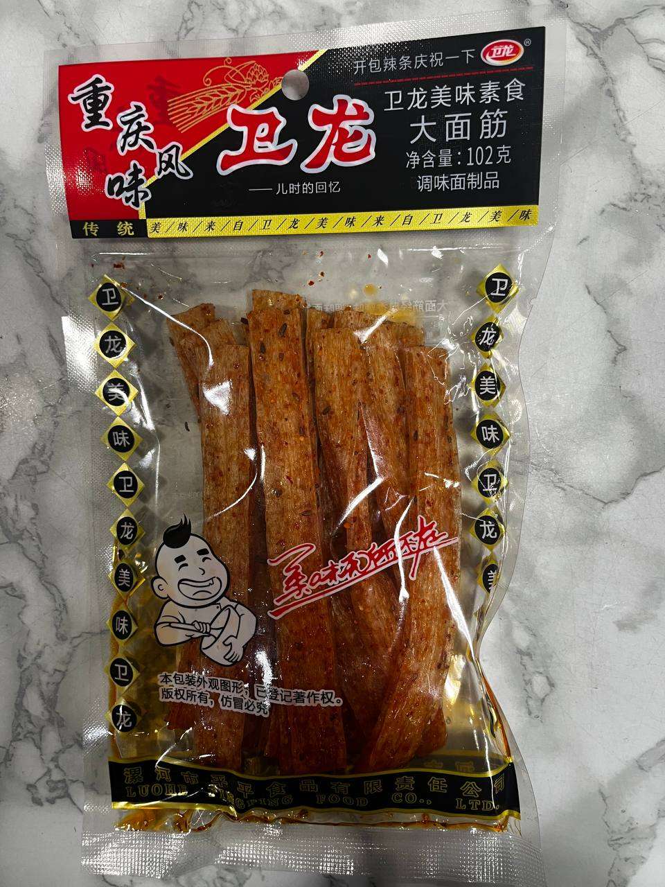 卫龙重庆风味大面筋102g