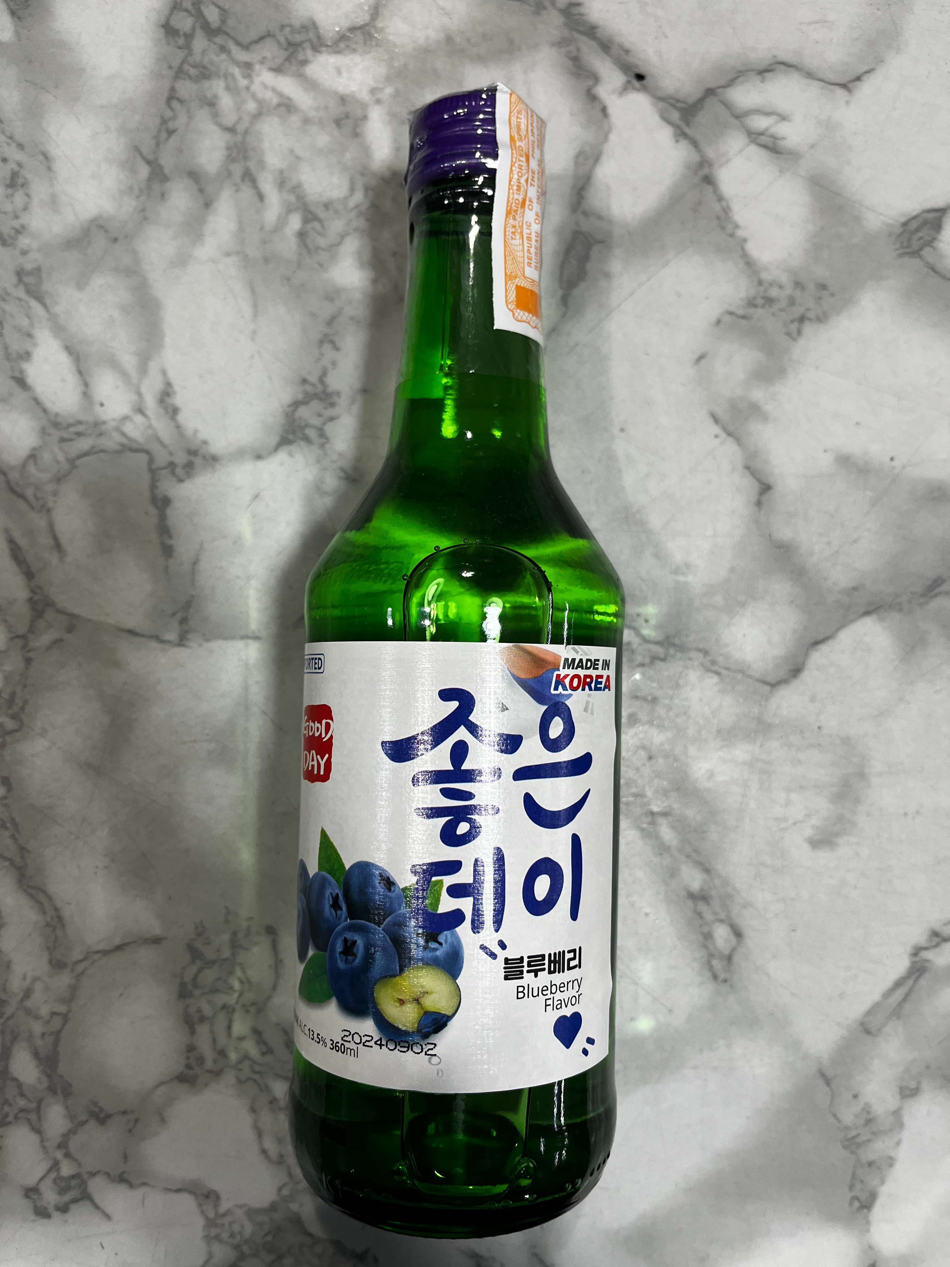 韩国果味烧酒蓝莓味360ml