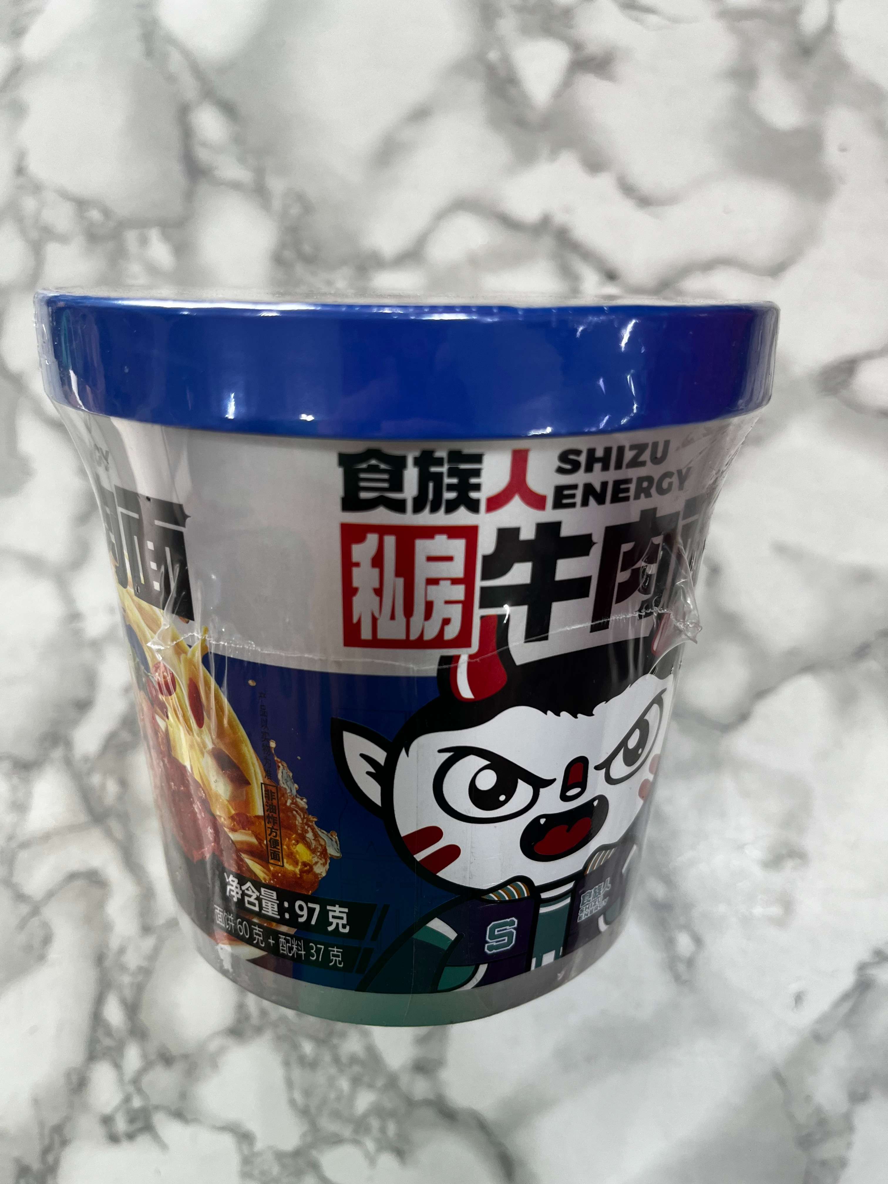 食族人私房牛肉面桶装97g